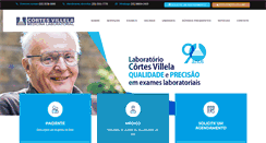 Desktop Screenshot of cortesvillela.com.br